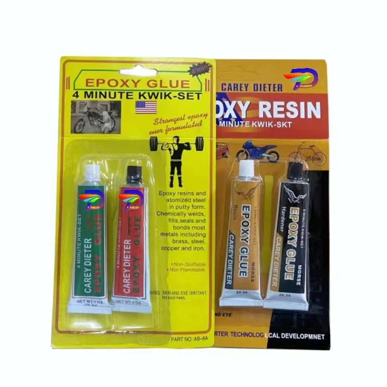 Quick drying good bonding adhesion 20g Modified acrylic epoxy AB glue for metal pipes, radiators and automobile fuel tanks