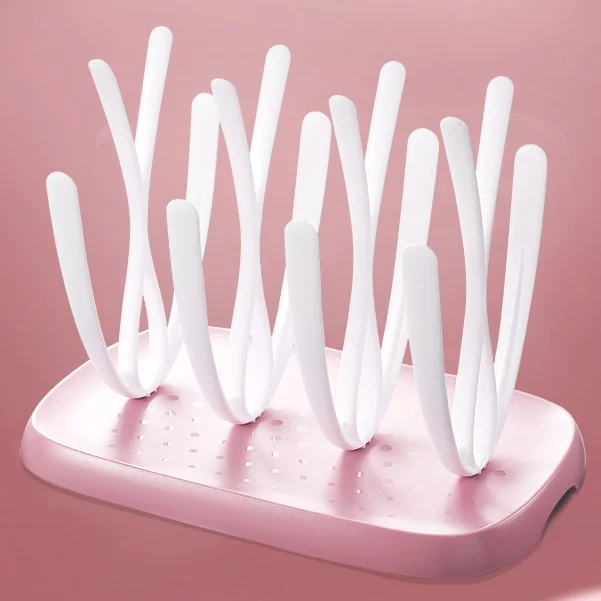 KUB wholesale coral drying rack detachable baby feeding bottle drying rack