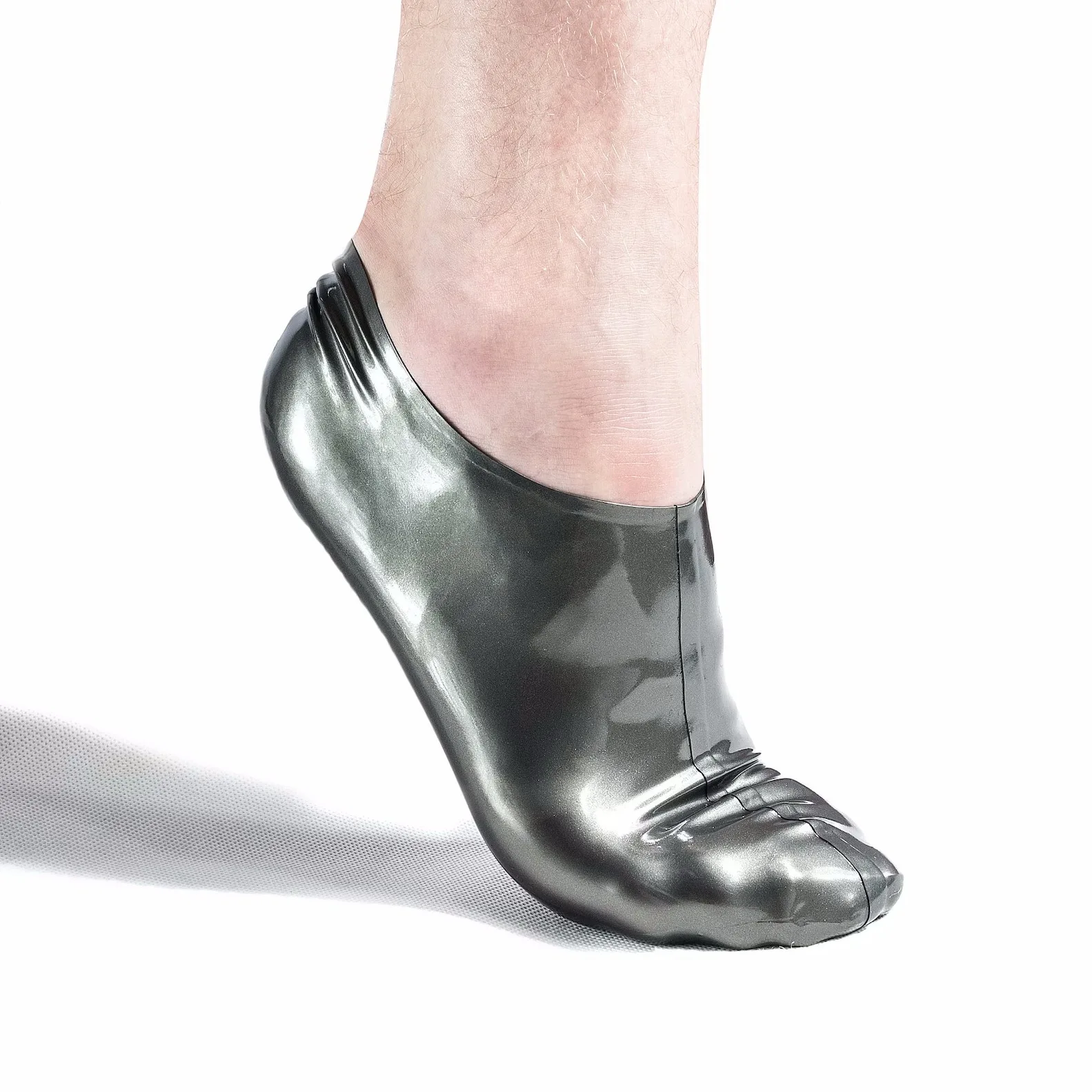 100% New Latex Rubber Bodysuit Catsuit Overall Zentai Navy Blue Size XXS-XXL