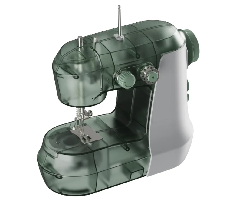 portable logo design leather mini machine overlock electric for leather walking foot automatic sewing machine household price