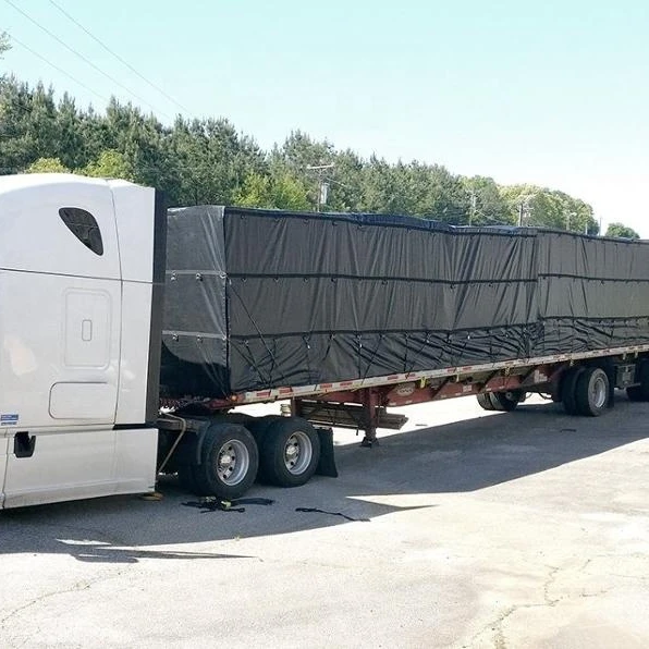 Сверхпрочный ПВХ брезент для покрытия грузовика, 650 г/м2