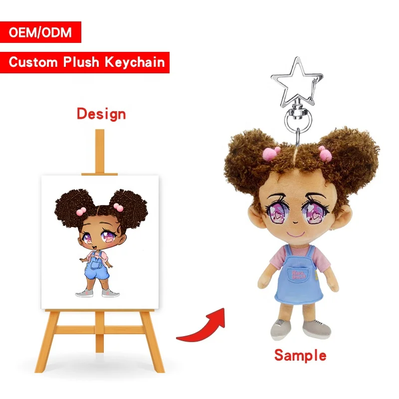 Oem Custom Cute Plush Doll Toy Manufacturer Plush stuffed Doll With Removable Cloth