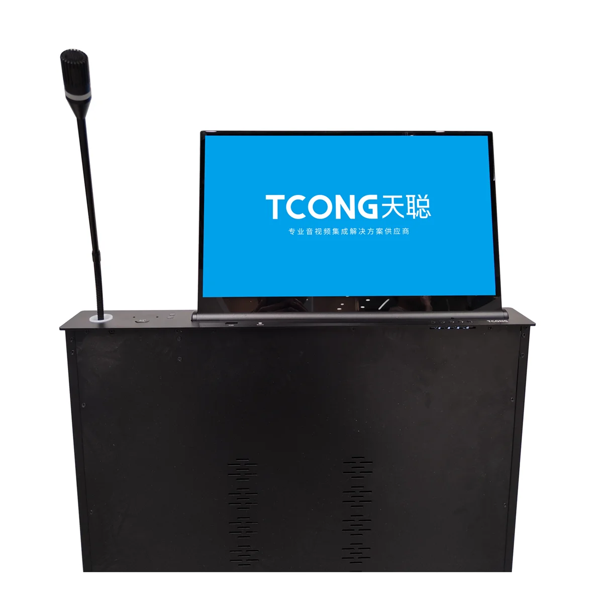 Aluminum alloy Motorized Monitor Lift For Meeting Room