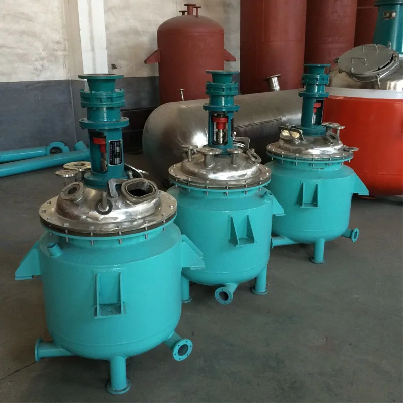 100L Jacketed Chemical Reactor Hot Melt Adhesive Underwater Granulation Turnkey Project Chemical Reaction Acrylic Resin Reactor