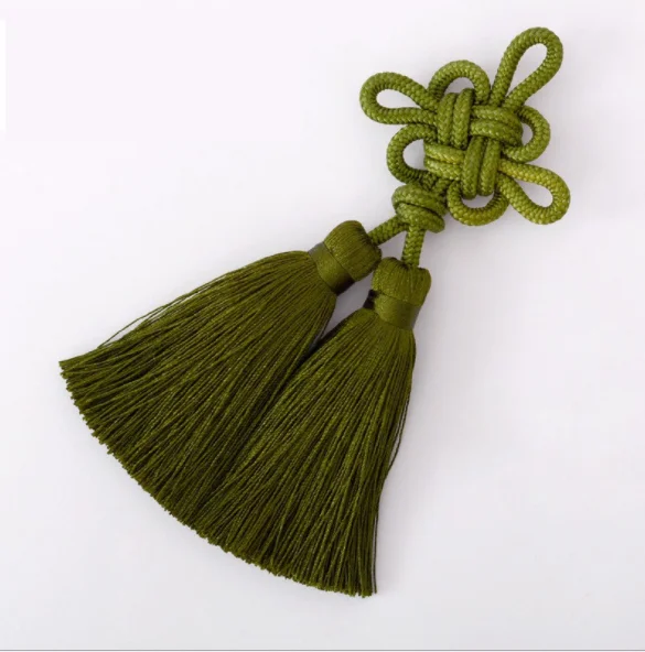 
2021 New decorative colourful Chinese Knot tassels 