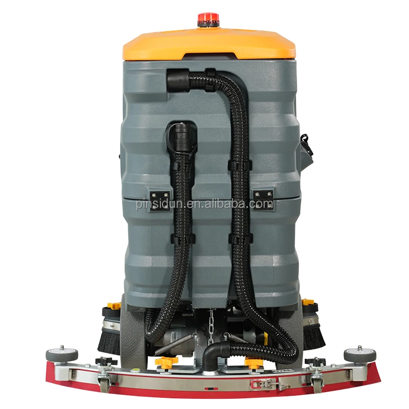 PSD-XJ660 Industrial Battery-Operated Ride-On Electric Floor Washing Machine Floor Cleaning Scrubber