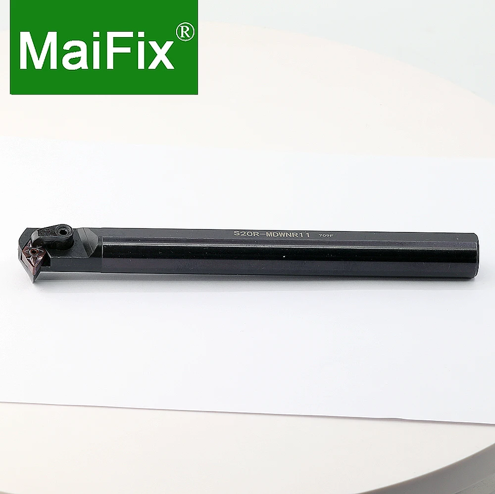 Maifix MDWNR Internal Turning Tool Holder Lathe Cutter Tools 62.5 Degree Boring Bar Lathe Tool Set