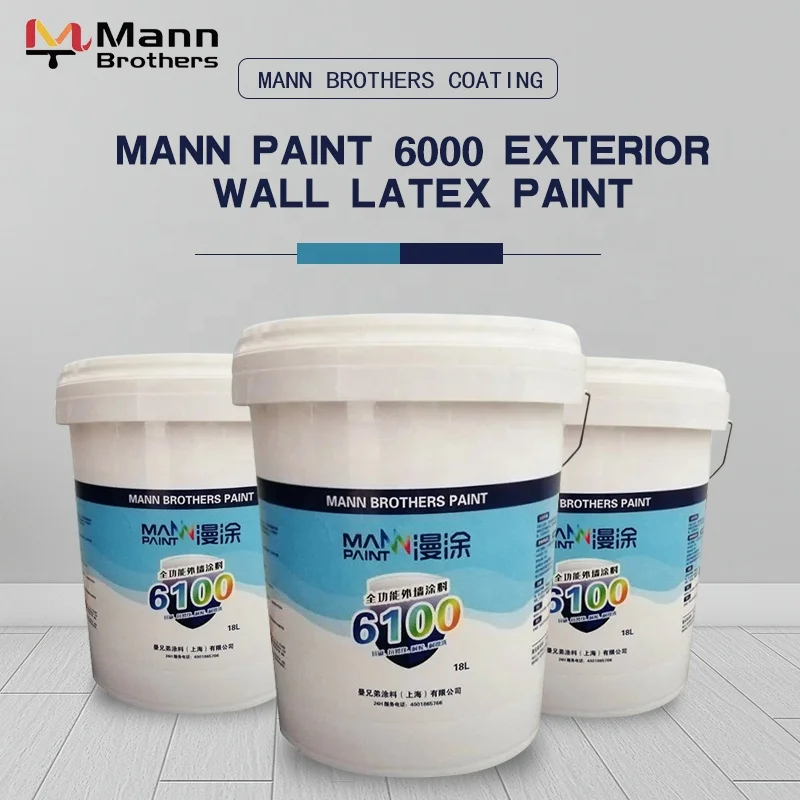 Exterior wall emulsion paint non-toxic environmental protection paint can be brushed