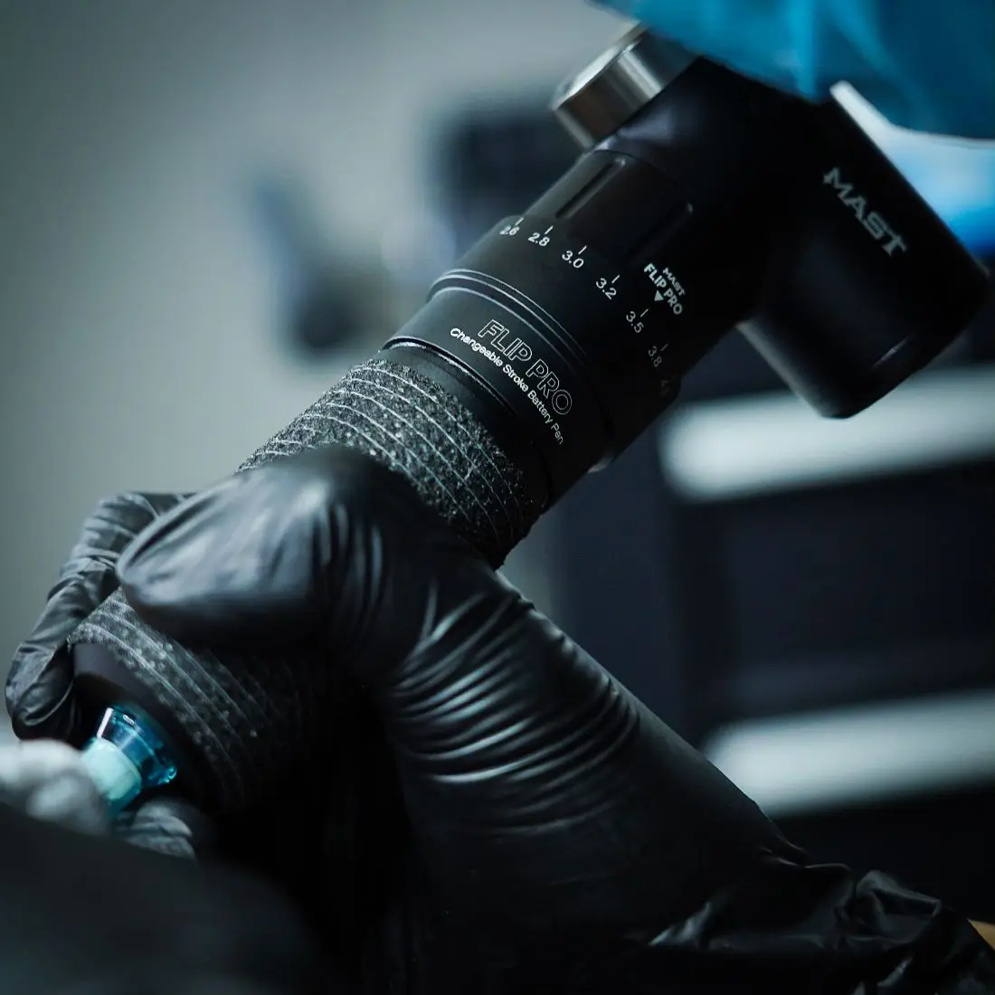 Tattoo wireless pen machine MAST FLIP PRO  stroke changed