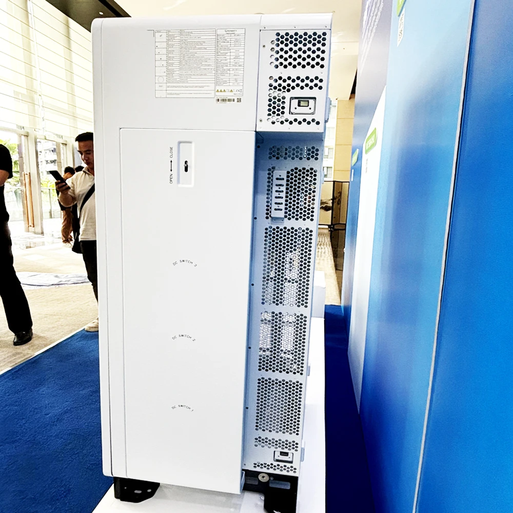 UPS Function Growatt WIT 100KW Hybrid Inverter 380V 400V 415V High Voltage 3 Phase Commercial Storage Inverter
