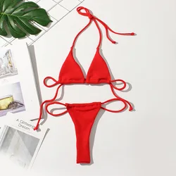 VDO Sport  Deep V sexy Bikini Female Swimsuit Women Swimwear Two-pieces Bikini set Micro Bather Padded japan tiny bikini