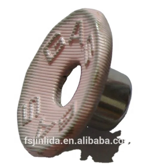high quality 20mm out of shape open cap denim metal brass shank jeans button for clothing