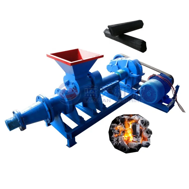 Rice Husk Briquette Barbecue Charcoal Machine Extruder Price