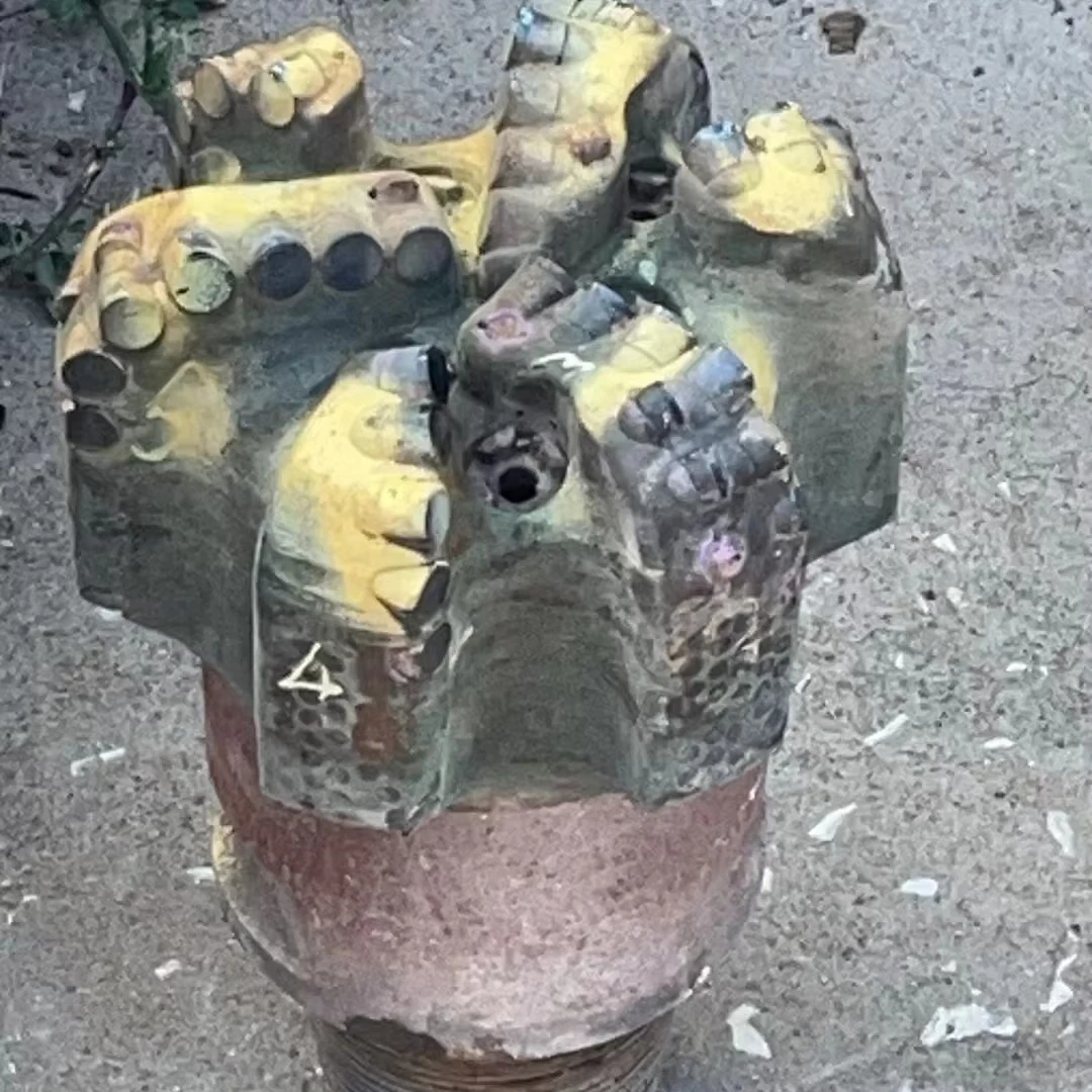 Good quality water well drilling tools 12 1/4 used  oilfield  PDC rock drill  bits for sale