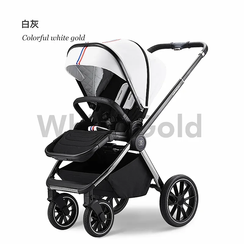 Wholesale baby stroller 3 in 1 newborn carriage babies strollers 3 in 1 poussette travel luxury pram baby stroller for sale