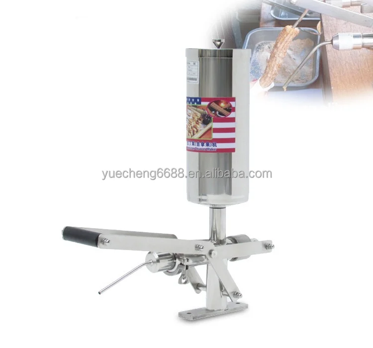 5L Manual Churro Machine for Filling Jam Spain Churros Machine