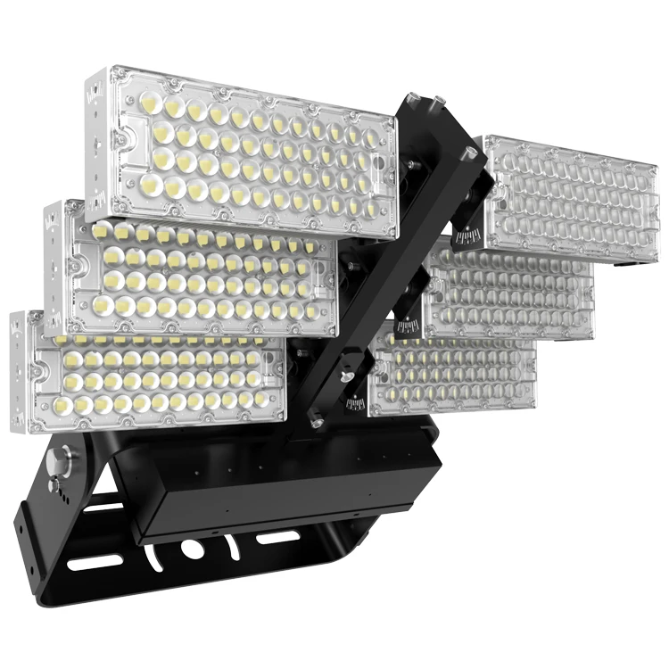 150Lm/W 500W 1000W Residential Heavy Duty Helicopter Deck Surface Football Court Floodlight Module Flood Light For Padel Courts