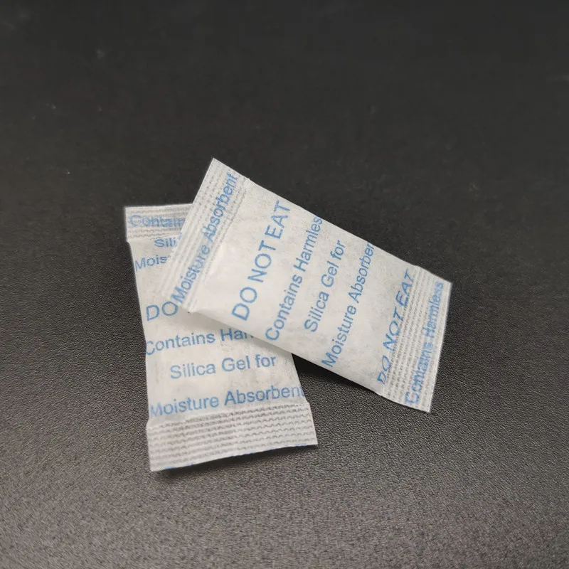 high quality 1g 5g 10g 1000g super dry white blue customized  silica gel pharmaceutical use food standard desiccant