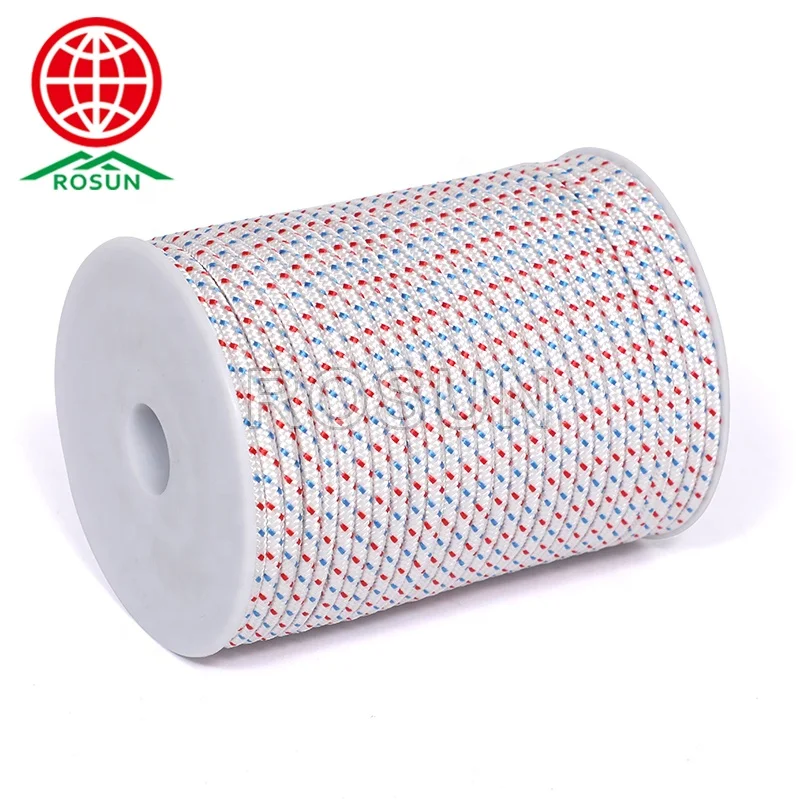 Good Quality Security Gasoline Machine Chainsaw Parts Polyester Braided Recoil Starter Rope
