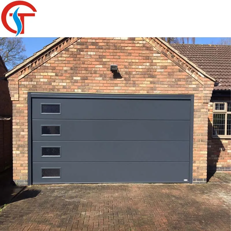 Flush Mount Finish Industrial Sectional Door Transparent Doors Automatic Shutters Rolling Garage Roll Up Doors