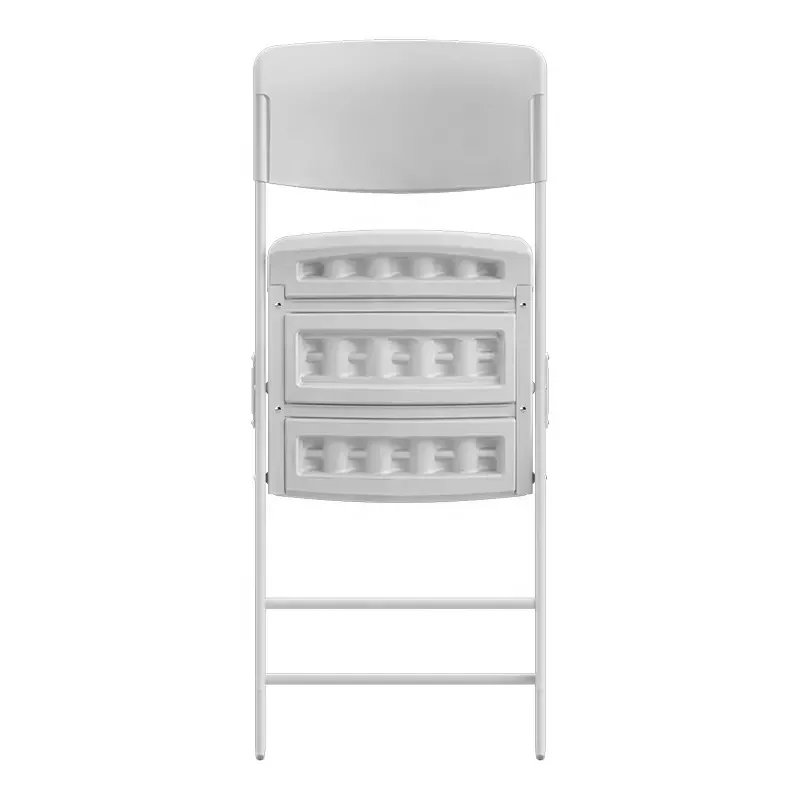 Hot Product 44*52*80cm Portable Backrest Foldable Plastic Folding Chair for Events
