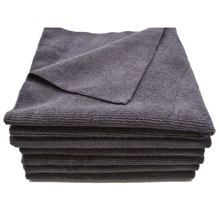 Wholesale  edgeless long/short pile 400 GSM microfiber wiping coatings towels