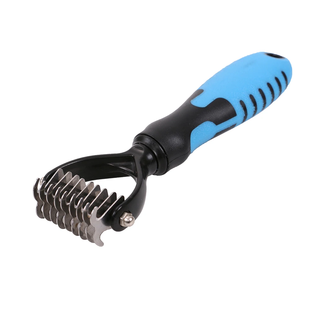 Щетка для ухода за животными из нержавеющей стали