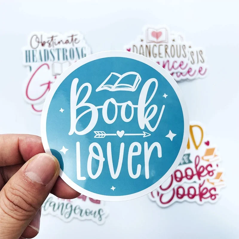 Custom high quality Printing Waterproof PVC Vinyl Custom Stickers Adhesive Label Logo Design UV Proof Die Cut Sticker