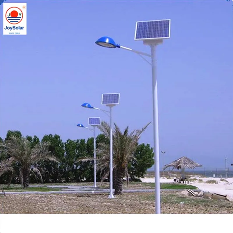double arm solar yard light pole 3m made in china