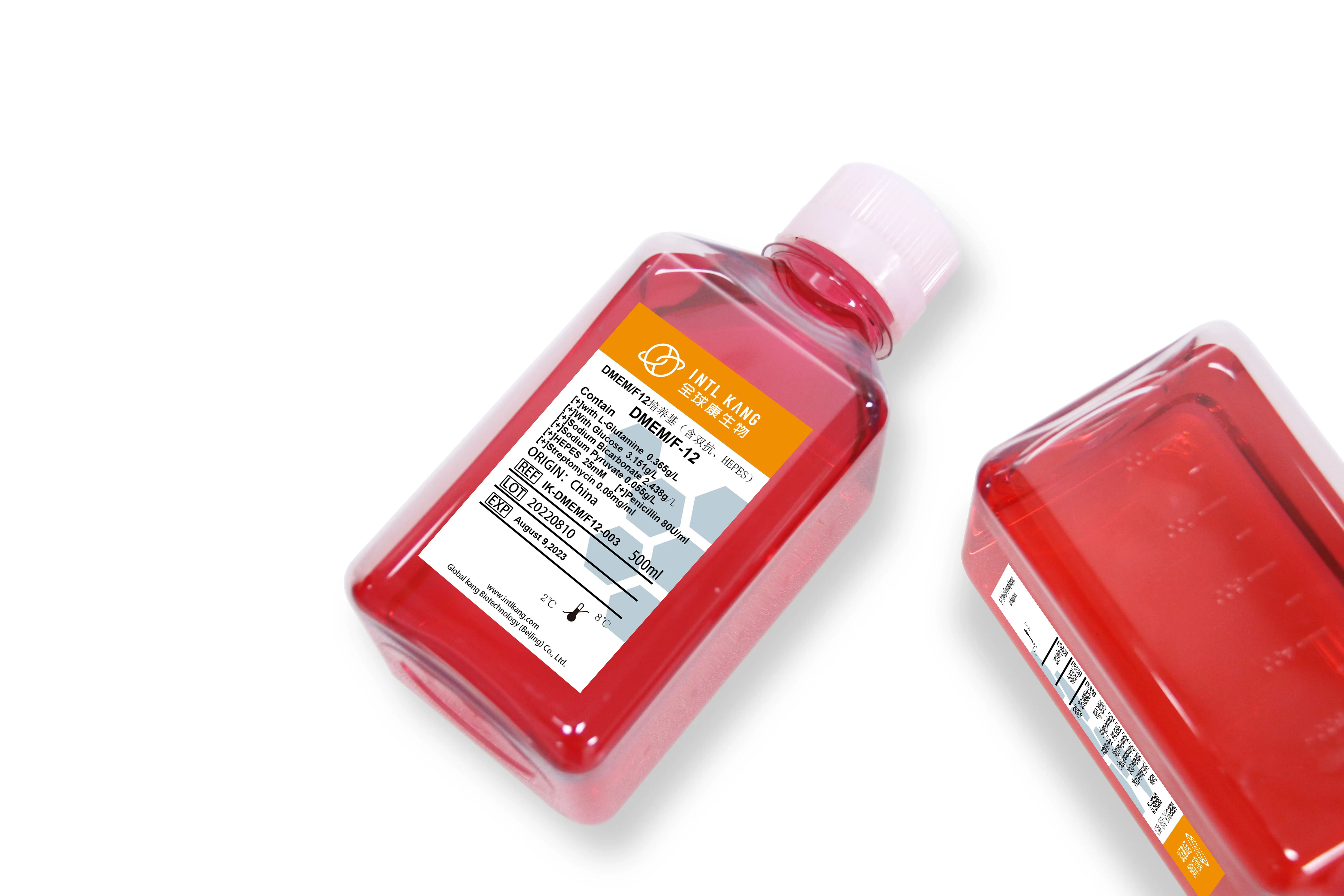 DMEM F12 with HEPES and Antibiotic for Laboratory Research Liquid Cell Culture Meida