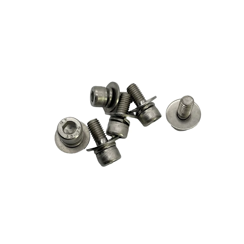 Good Quality Stainless Steel 304 Hex Hexagon Socket Cap Head Captive Panel Screw With Washers