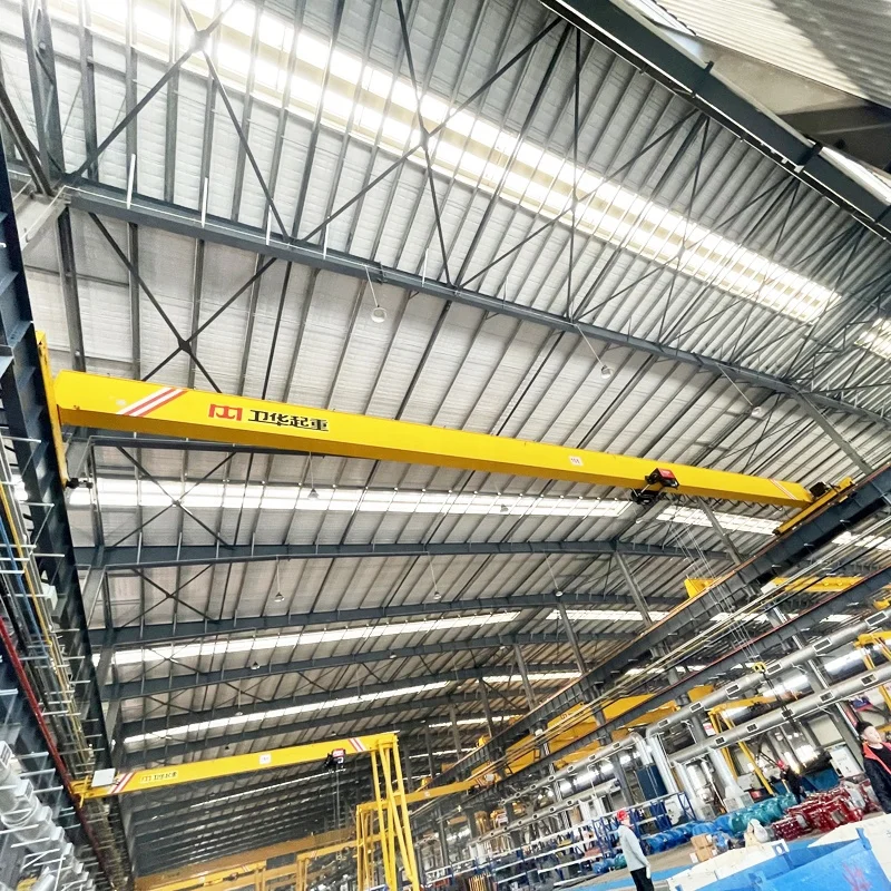 Electric Wire Rope Hoist Trolley Overhead 7.5 ton EOT Bridge Crane