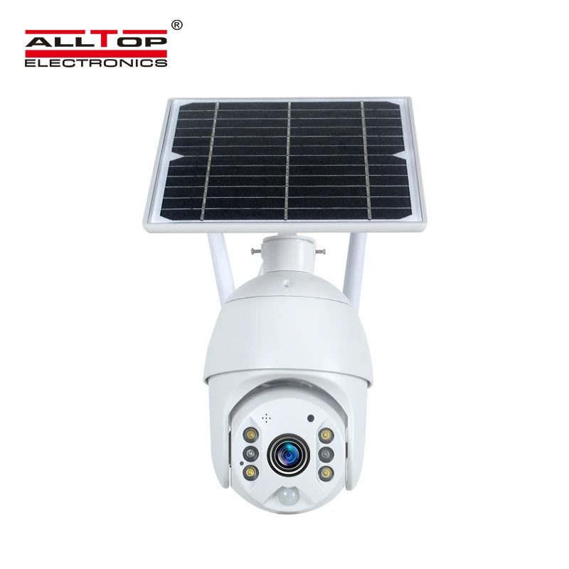 
ALLTOP new design smart monitoring product wireless ptz outdoor dome ip wifi solar cctv camera 