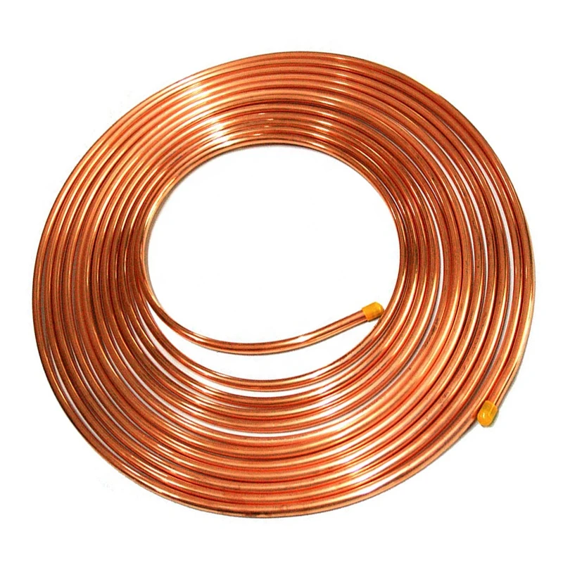 Seamless Copper Tube Pancake Coil for Air conditioner Refrigeration Equipment Copper Pipe