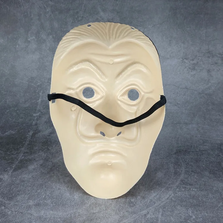 2022 wholesal money heist mask Spaihalloween decorations la casa de papel hood case money heist moface mask Party Party supplies