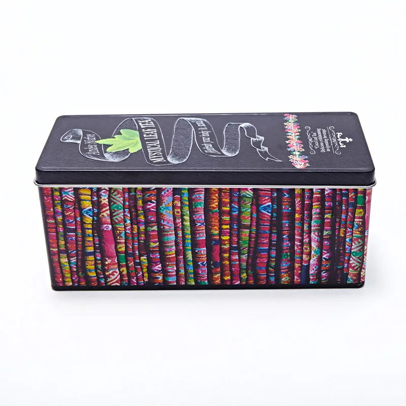 Big Size Food Grade Metal Tableware Tin Case Premium Gift Tin Box Metal Tin