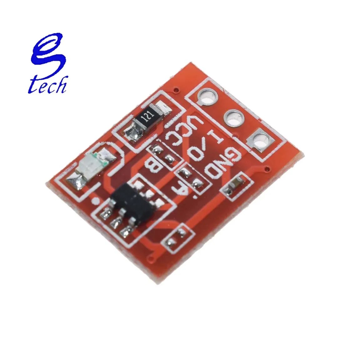 TTP223 Capacitor Type Single Channel Touch Button Module  Board Self Locking Touch Switch Sensor  2.5-5.5V  TTP223
