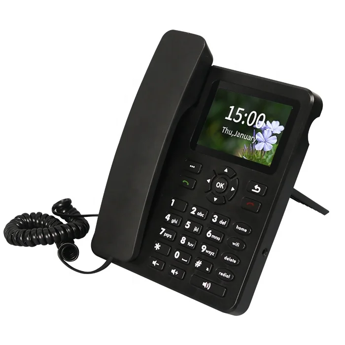 3.5 inch SIP Phone for High-end enterprise Business Wireless Phone SIP Lines IP for Home Office VOIP Telephone