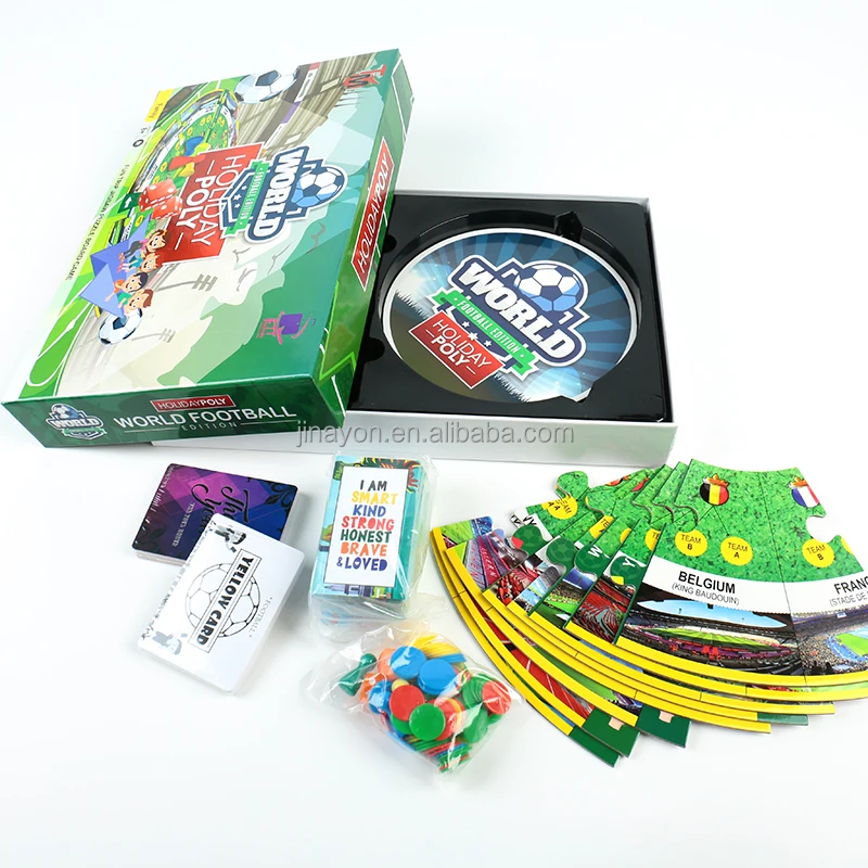 Custom Board Games For Kids Adult Children Educational Boardgame Maker Top Quality Printing Cards Customizable Gamecards