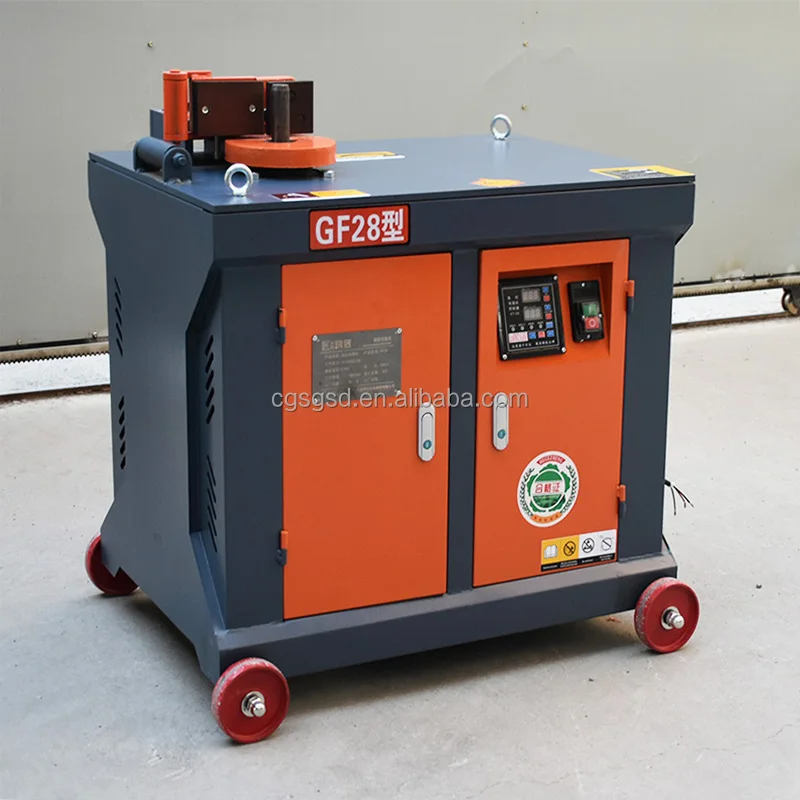 Лидер продаж GF28-CNC стальные гибочные машины железная арматура гибочная машина 28 мм 380 В стальная