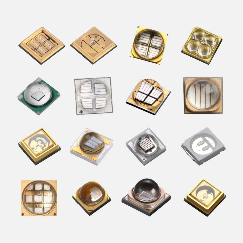 Заводская Высокая мощность 1 Вт 2 3 4 10 20 uva uvb uvc светодиодный светильник smd чип 3030 3535 3838 5050 6565 6868 uv