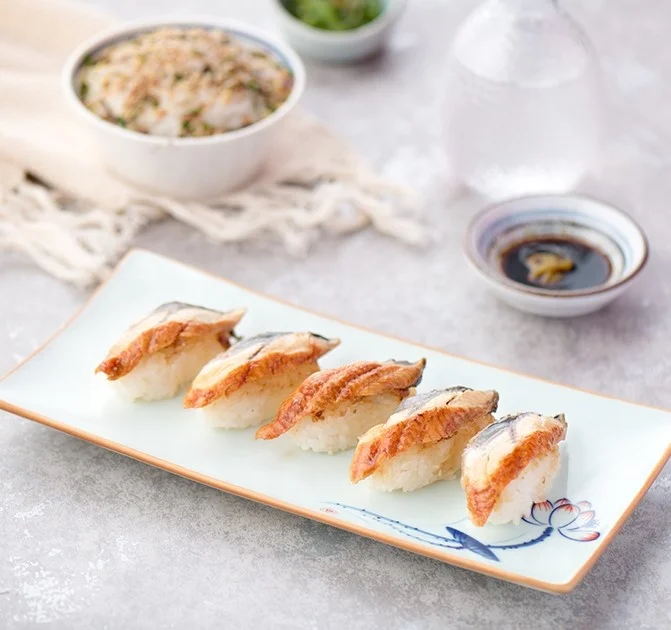 Roasted Eel  Slice  sushi eel  broiled  Japanese food  cooked  live eel