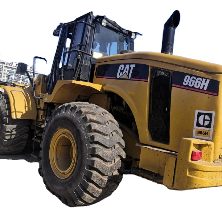 used/second hand original cat 966H 950h 966f 966 wheeled loaders construction machines with  certification
