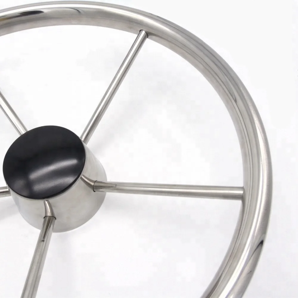 manufacturer outlet 316 Stainless Steel Steering Wheel without Knob