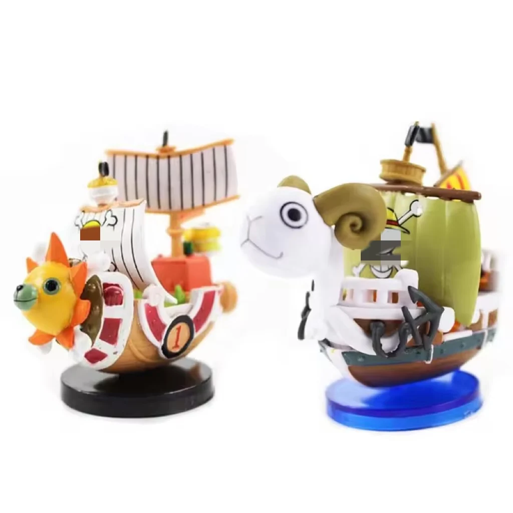 Hot Selling One Pieced THOUSAND SUNNY Boat Going Merry Ship PVC Model Action Figure Toys for Decoration