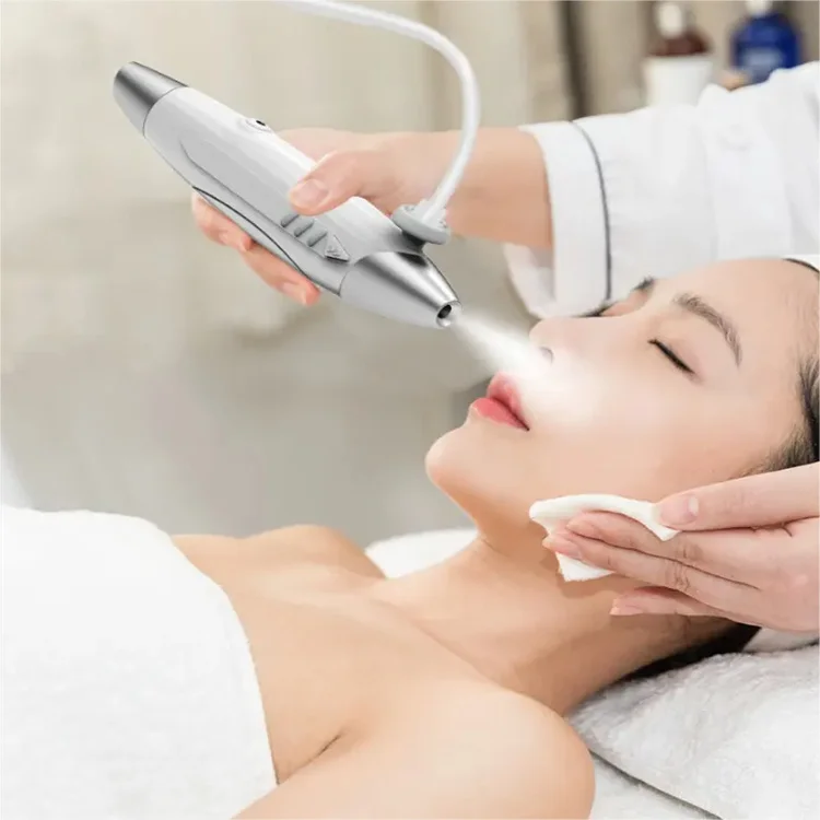 Wholesale Oxygen Jet Spray Pen Water Inject Face Spa Moisturizer Handheld Gun Peel Deep Cleaning Facial Mist Sprayer Machine