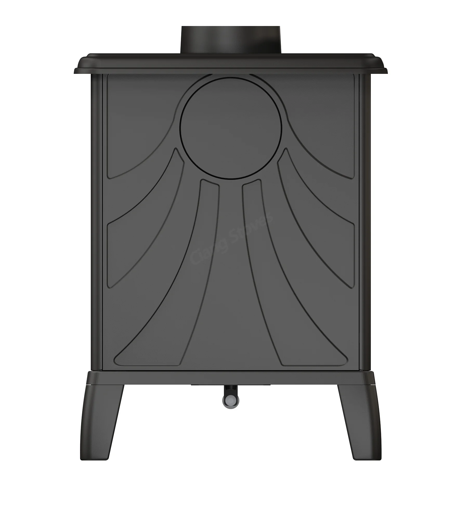 Cast Iron Coal Burning Stove Indoor Wood Stove Heating Smokeless Fire Stove