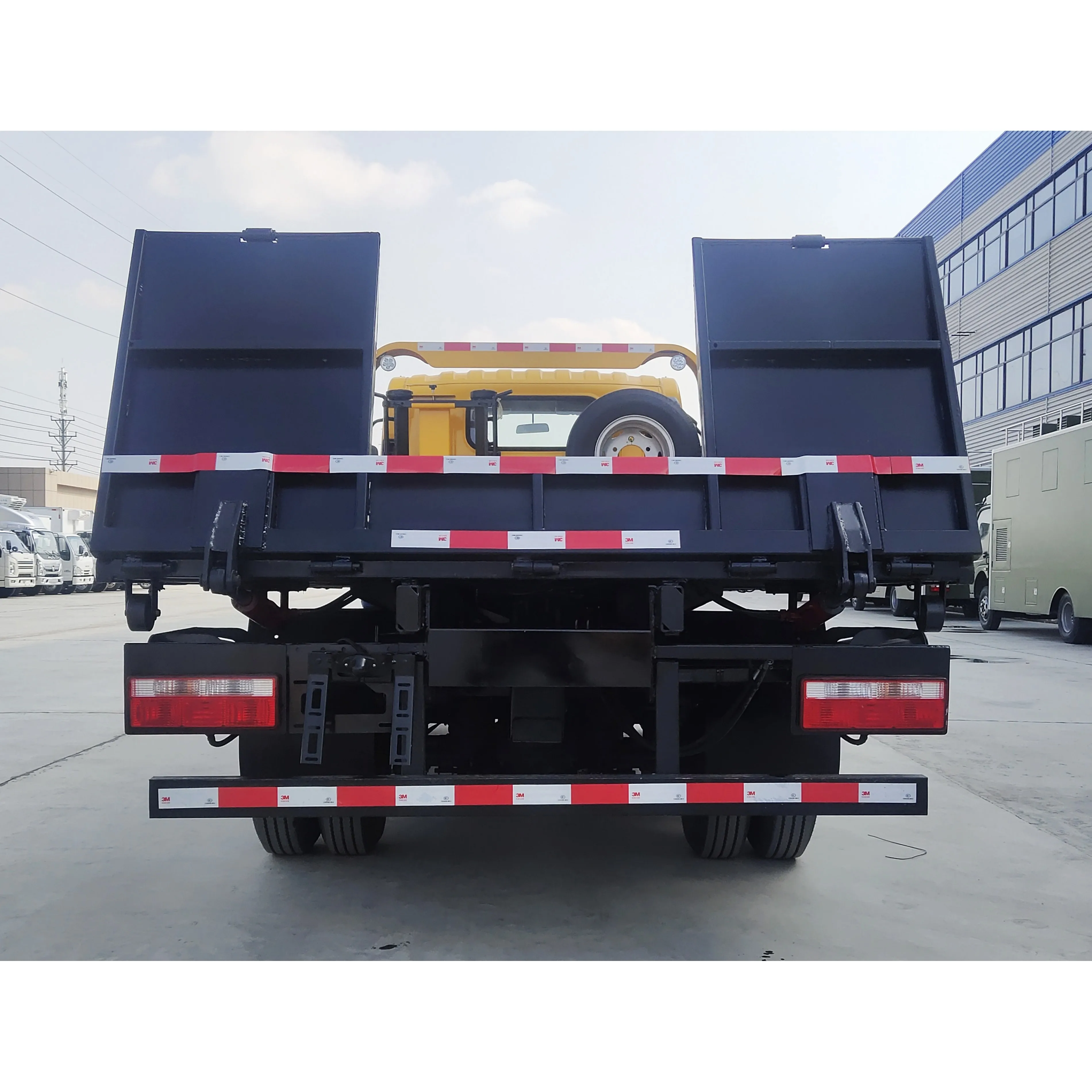 FAW 4t 5t Flatbed Wrecker Towing Tow Truck heavy duty tow truck