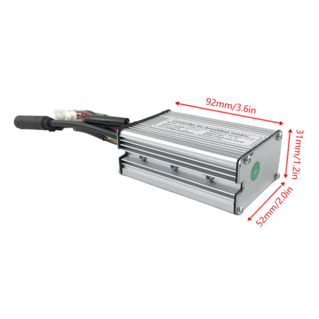 36V 48V Mountain Ebike e-Scooter Electric Spare Parts Kunteng KT-17A 350W Sine Wave Controller with Waterproof Plug