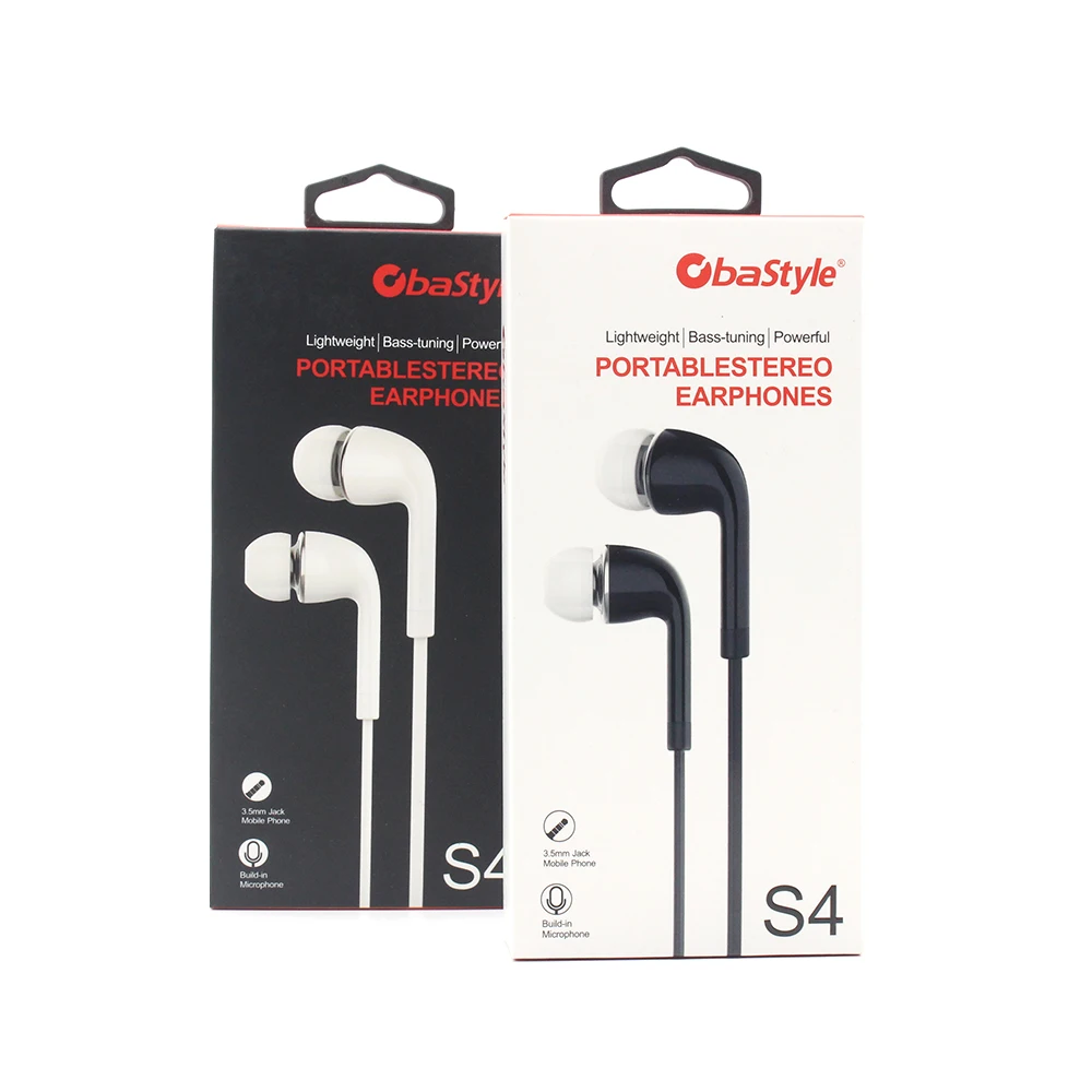 High Quality In-ear Stereo Earphones With Mic And Answer Button For Smartphone